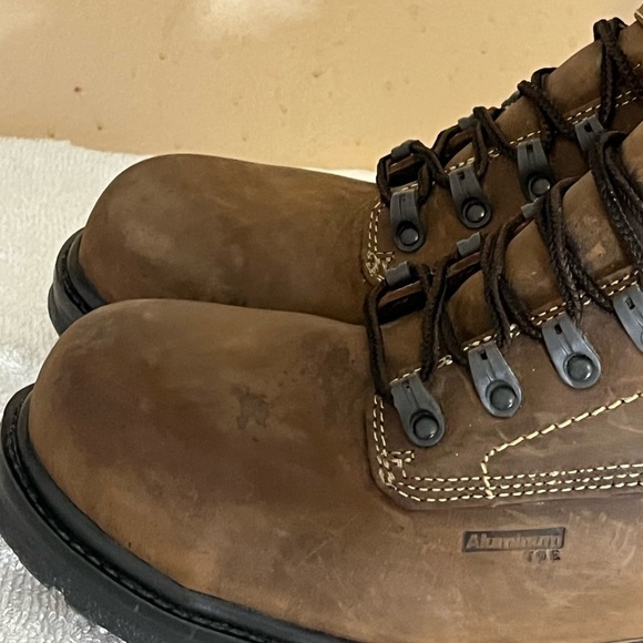 Carolina High Top Safety Steel Toe Shoes Sz 9 - Picture 7 of 13